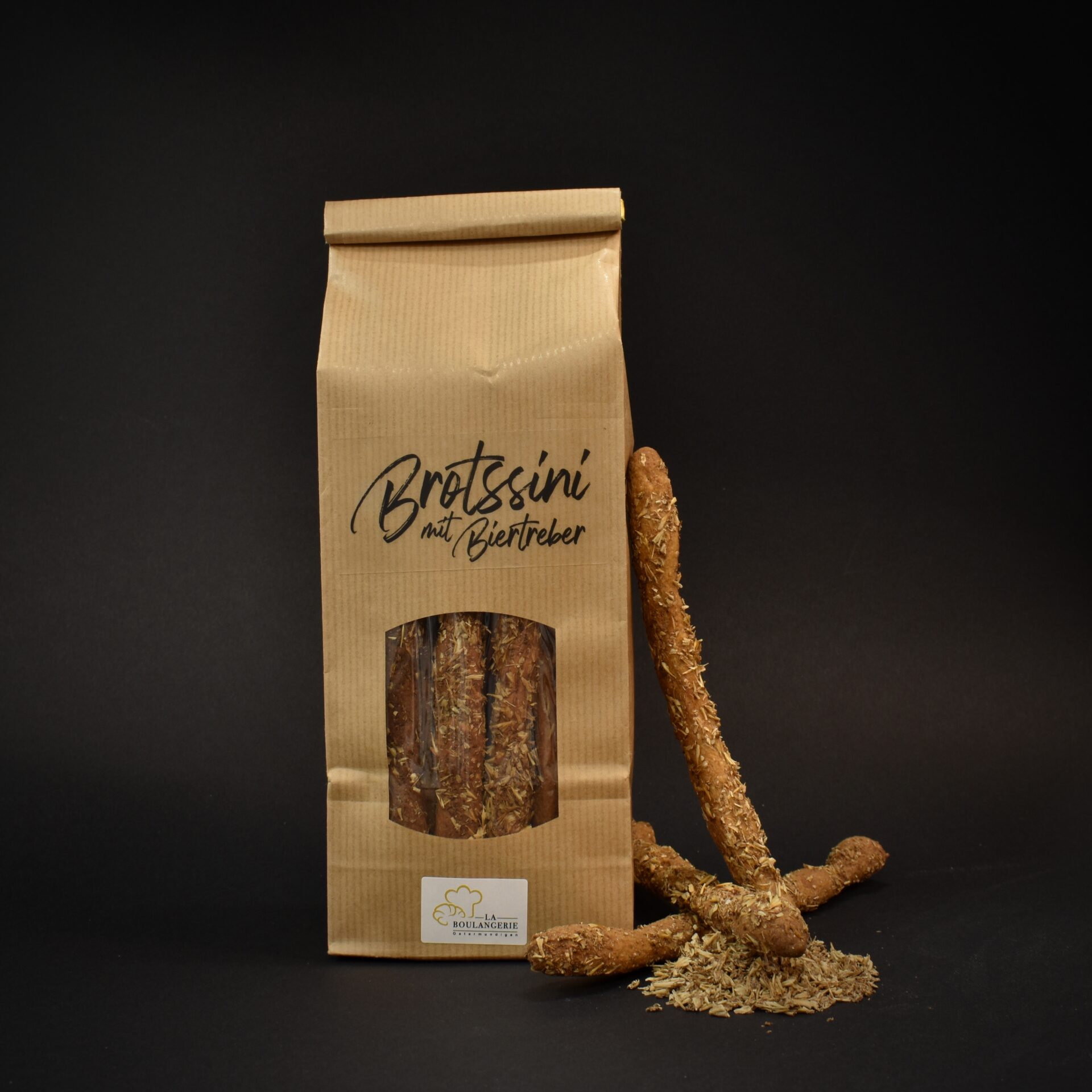 Brotssini mit Biertreber